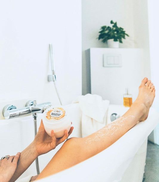 Make your skin summerproof with CÎME’s Magnificent Mandarine body scrub