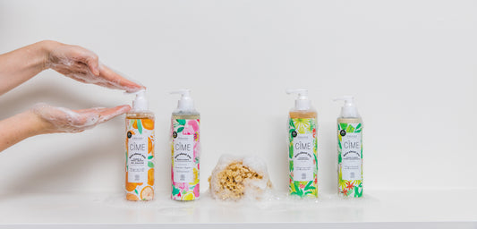 Our Nuts about you shower line brightens your day in a natural way!