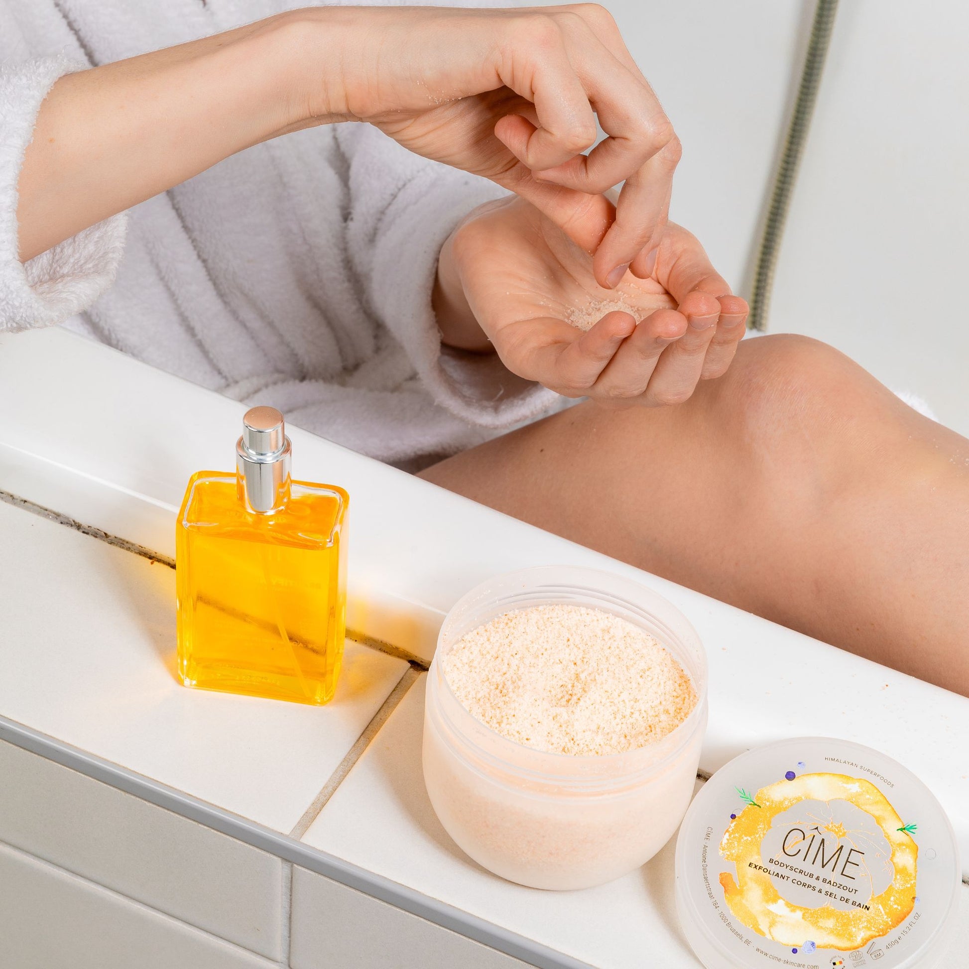 Exfoliant corps & sel de bains