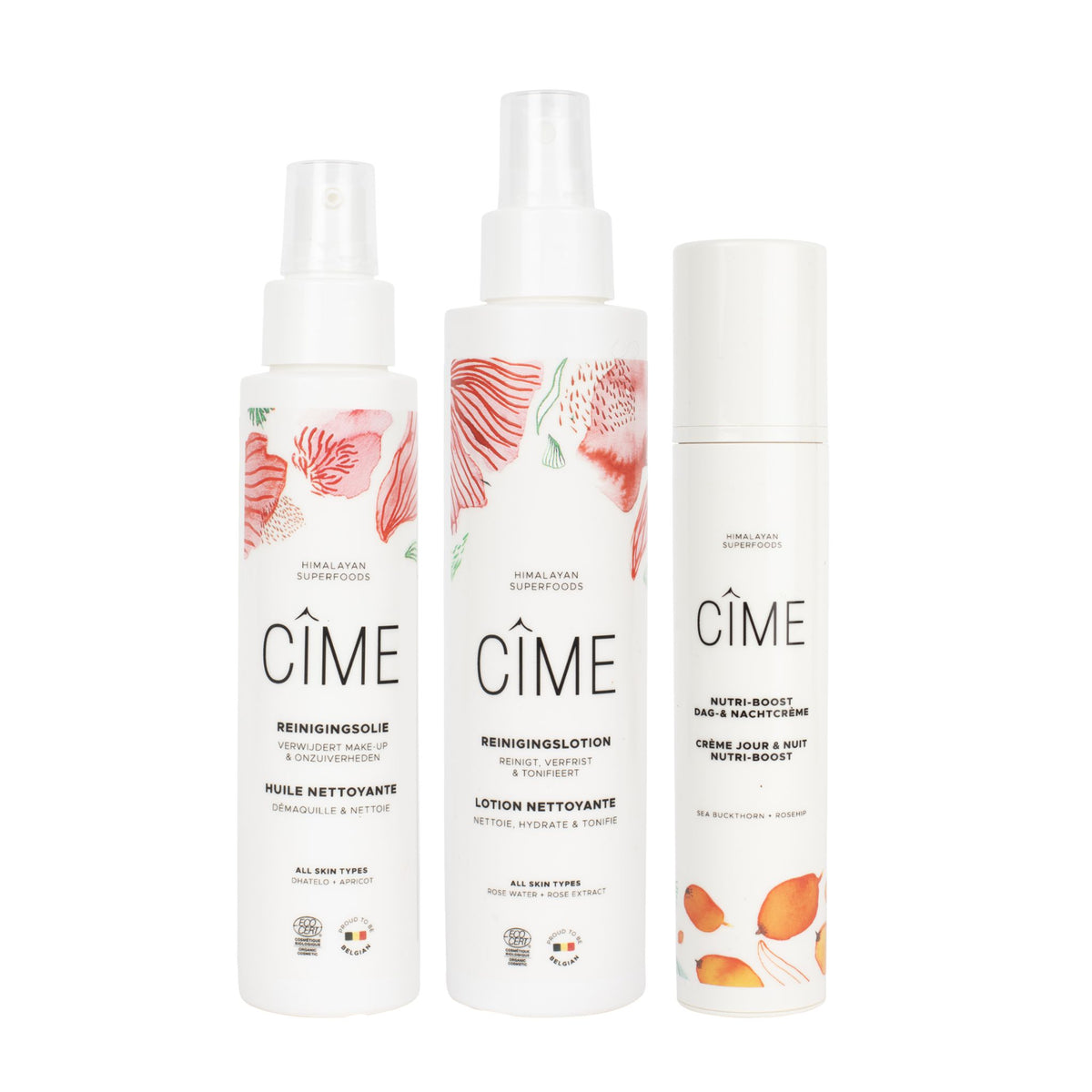 CÎME skincare routine voor de droge huid