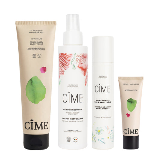 Skincare routine - vette huid