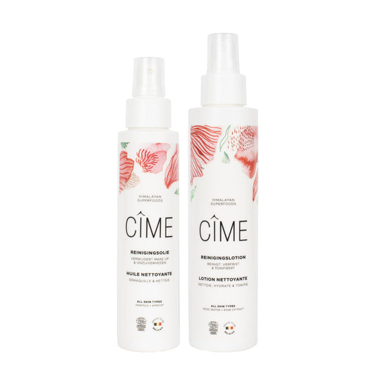 CÎME Double Cleansing Combo – reinigingsolie en reinigingslotion