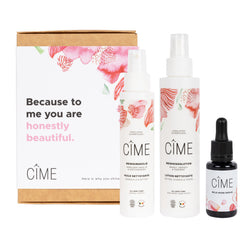 CÎME Radiant Skin Trio – hydraterende skincare giftbox
